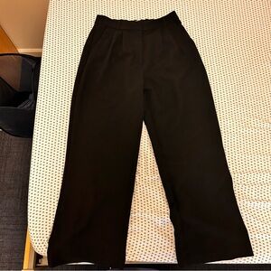 Abercrombie curve love alone tailored wide leg pant